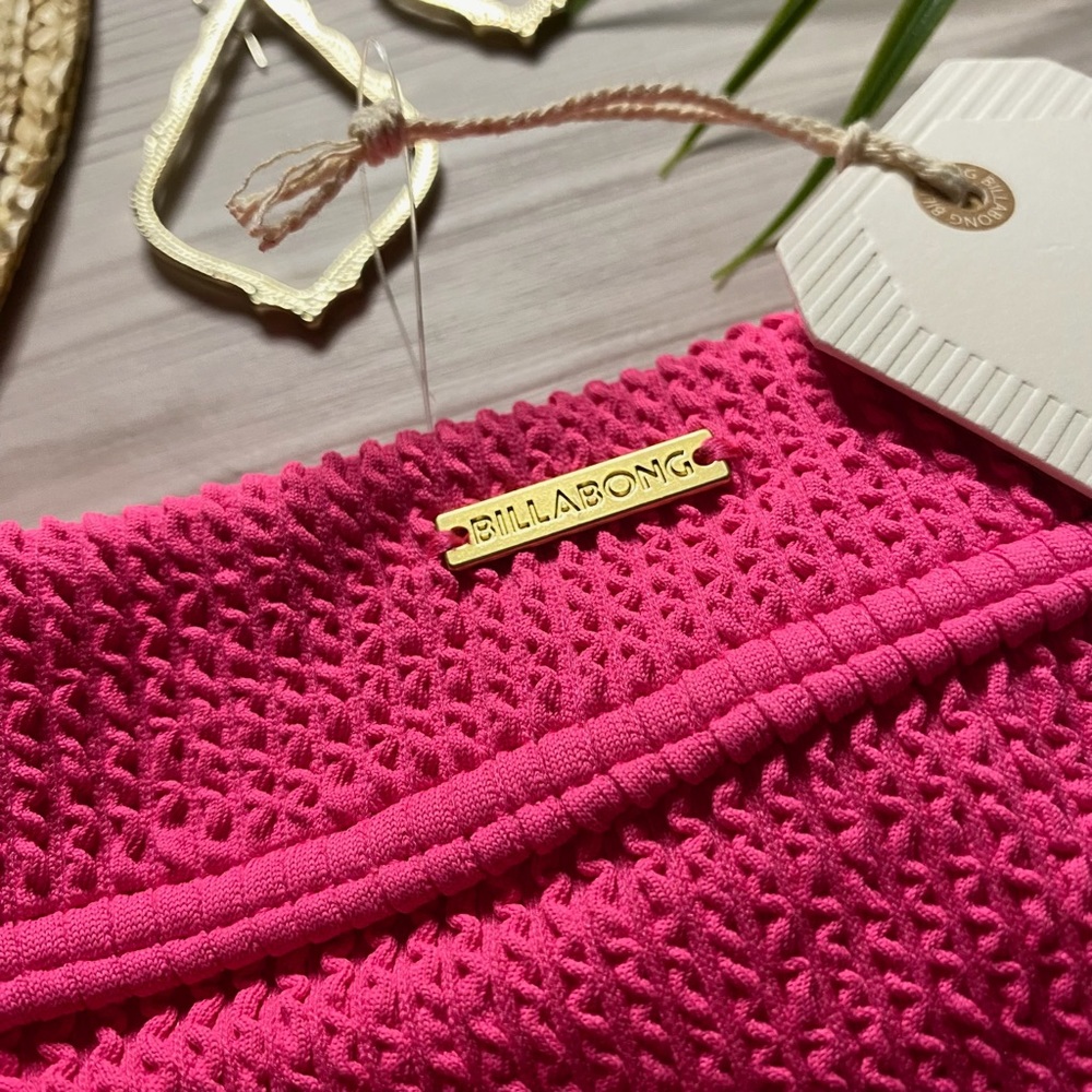 Billabong PINK ECO-CONSCIOUS Stretch Bikini 👙 PIP - Picture 10 of 11